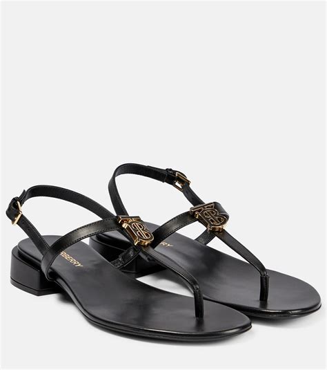 Burberry Thong Sandals .